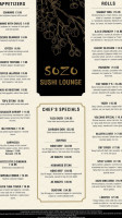 Sozo Sushi food