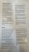 Brighton Coffee Shop menu