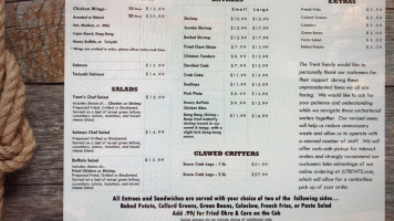 J.l.trent's Seafood Grill menu