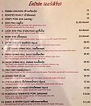 Laan Lounge menu