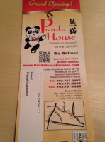 Panda House menu