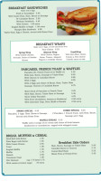 Spring Diner menu