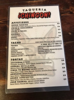 Mas Chingon menu