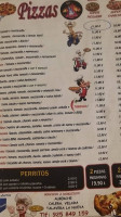 Pizzeria Bocateria Central Park Alberche menu