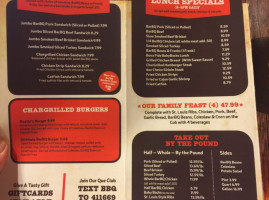 Dustin's -b-q menu