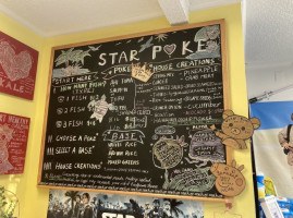 Star Poke menu