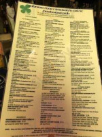 Johnnie Maccracken's Celtic Firehouse Pub menu