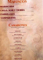 Tacos Al Carbón Grill menu