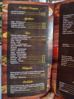 Taco Santana menu