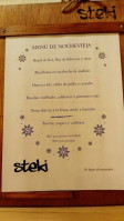 Steki menu