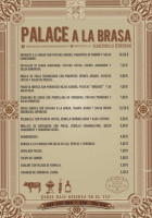 Salón Palace Almedinilla menu