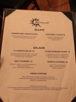 Illuminaté Restorante Steakhouse, Seafood, Italian menu