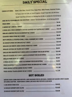 Bay Seafood menu