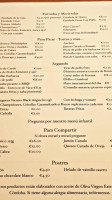 Sabores De Andalucía menu