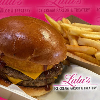 Lulu's Ice Cream Parlor Treatery food