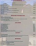 Jazzi's Indian & Continental menu