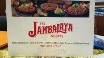 The Jambalaya Shoppe food