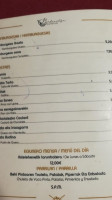 Belauntzako Ostatua menu