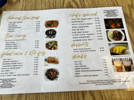 Thai Phuket menu