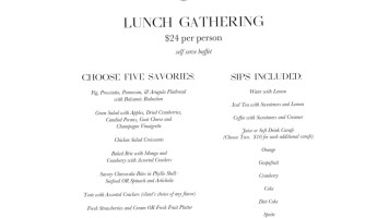 The Crown Bistro menu