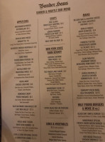 The Jolly Onion menu