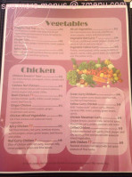 Orchid Thai Bistro menu