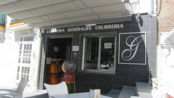 Cafeteria Generalife. Churreria inside