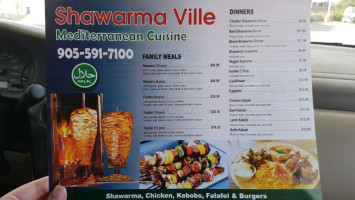 Shawarma Ville food