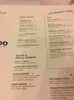 Asado Seafood And Grill menu