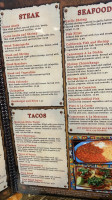 La Cocina Mexican menu