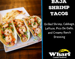 Wharf Casual Seafood Bannerman food