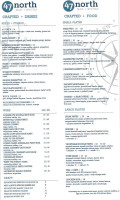 47 North Bistro menu