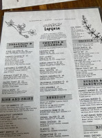 Lapisara Eatery menu