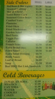 Jr's Jamaican Jerk#1(dolton) menu