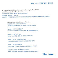 The Love menu