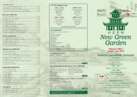 New Green Garden Bergschenhoek menu