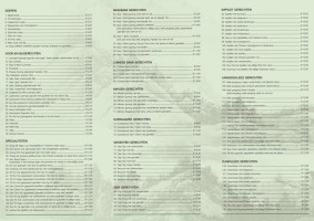 New Green Garden Bergschenhoek menu