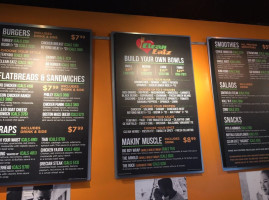 Clean Eatz menu