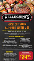 Pellegrini's Prime Meats, Fish Catering menu