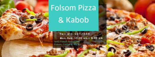 Folsom Pizza Kabob food