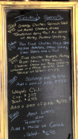 Urban Market menu