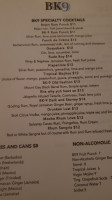 Bk9 menu