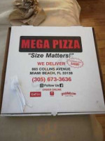 Mega Pizza inside
