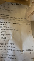 Bethesda Bagels Of Dupont menu