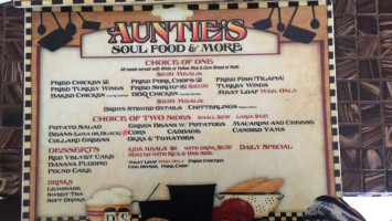Auntie's Soul Food and More food