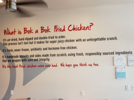 Bok A Bok Fried Chicken menu