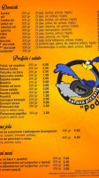 Caffe Podi menu