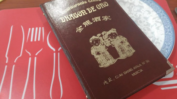 Chino Dragon De Oro menu