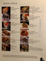 Sushiholic menu