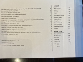 Blue Island Sushi And Roll menu